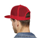 5 Panel Trucker Cap with 'We're Fucked' Embroidery, Retro Style Hat for Casual Wear, Trucking Gifts, Humorous Caps, Funny Accessory Snapback Trucker Cap – Embroidered Queer Streetwear Hat