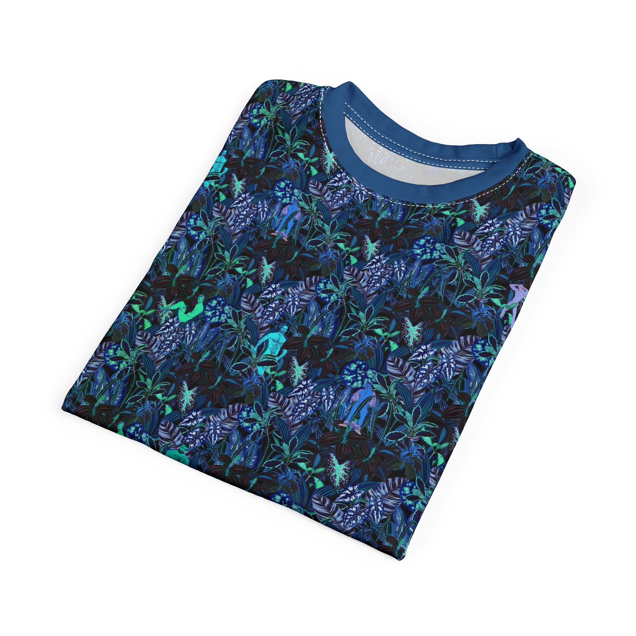 "Hidden Hunks" Tropical Jungle Unisex Tee Unisex T-Shirt – Bold Queer Streetwear Graphic Tee