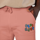 Cozy Embroidered Unisex Fleece Sweatpants, Casual Lounge Pants, Perfect for Relaxing, Gift for Him/Her, Ideal for Everyday Wear – Club Riot Queer Streetwear