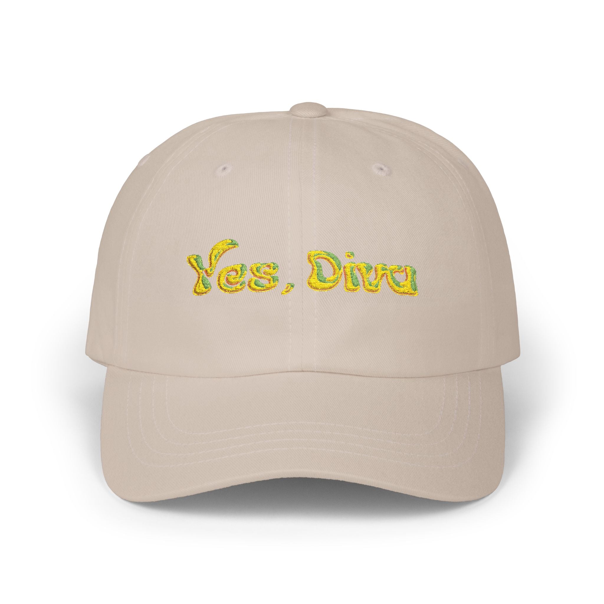 Yes, Diva Classic Dad Cap Snapback Trucker Cap – Embroidered Queer Streetwear Hat