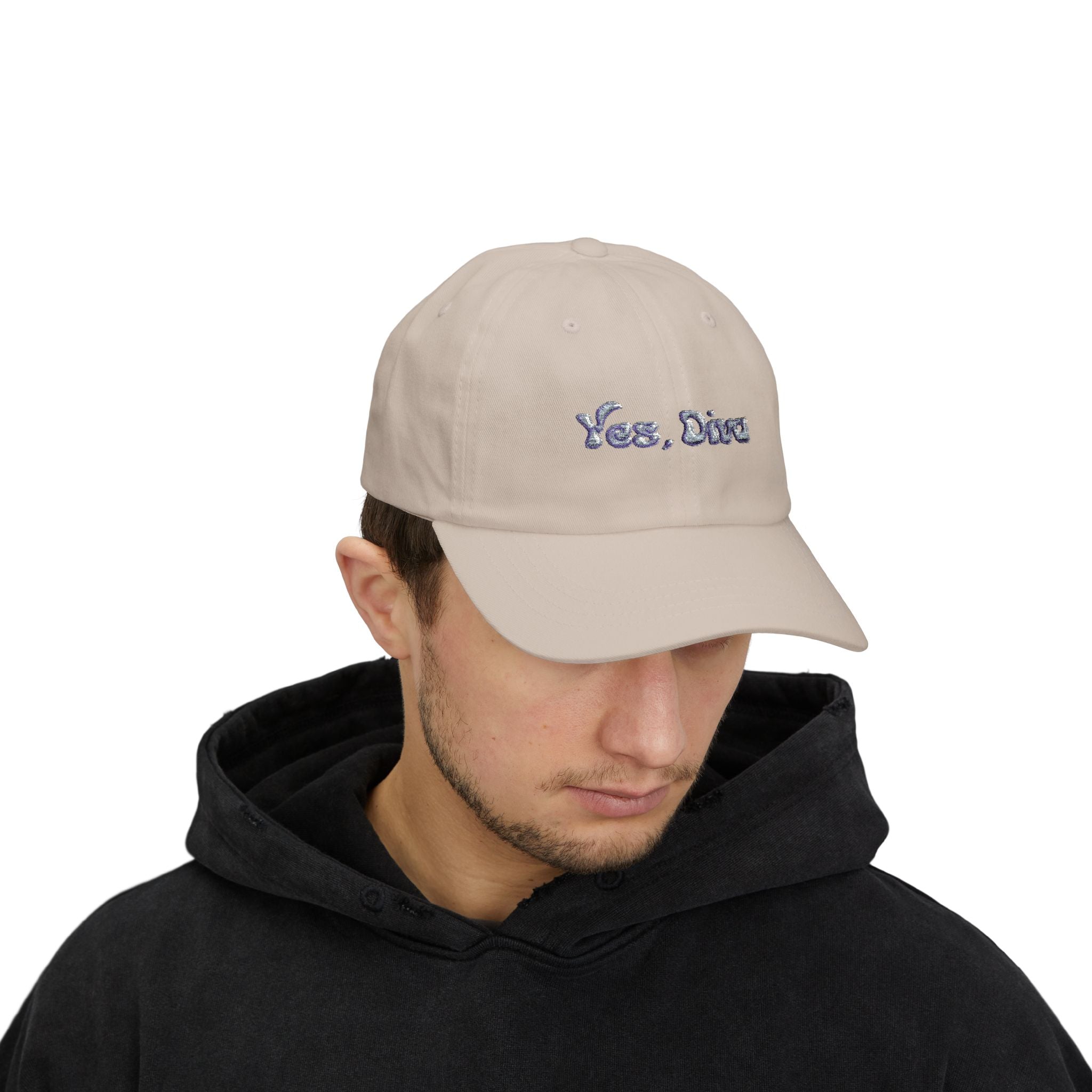 Yes, Diva Classic Dad Cap Snapback Trucker Cap – Embroidered Queer Streetwear Hat