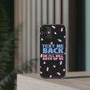 Dark Humor "Text Me Back" Phone Case – A Perfect Blend of Flirtation and Frustration Phone Case – Bold Queer Streetwear Tech Accessory