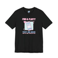 "Text me back" Humorous Relationship Texting Tee Unisex T-Shirt – Bold Queer Streetwear Graphic Tee