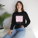 Graphic Sweatshirt Love Who You Want Dark Humor Marriage Equality Quote Crewneck Sweatshirt – Queer Streetwear Cozy Essential