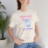 "Text me back" Humorous Relationship Texting Tee Unisex T-Shirt – Bold Queer Streetwear Graphic Tee