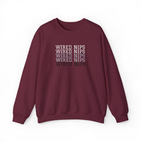Wired Nips Sweatshirt Crewneck Sweatshirt – Queer Streetwear Cozy Essential