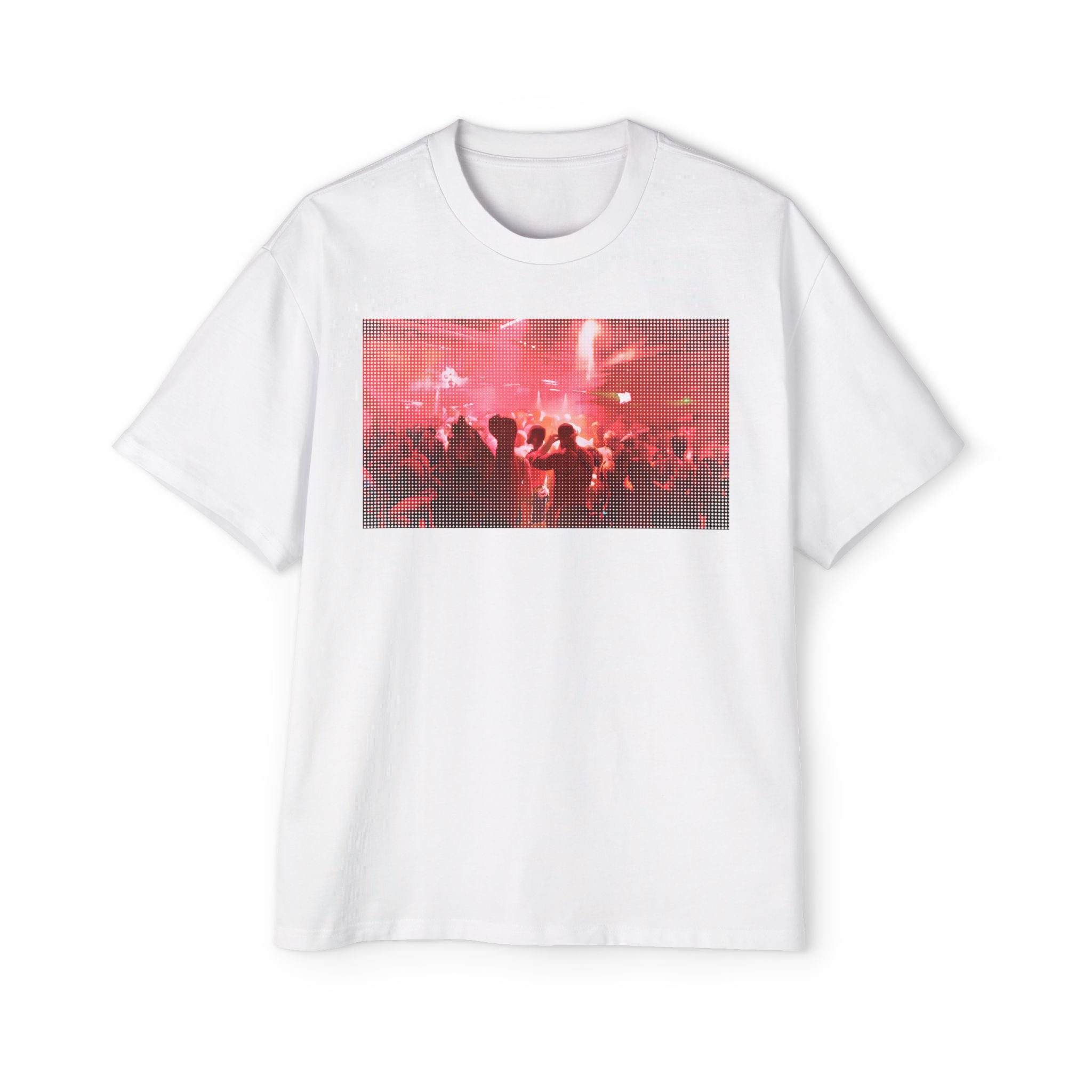 Men's Heavy Oversized Tee, Trendy Streetwear Shirt, Cool Graphic Top, Casual Men’s Apparel, Lightweight Summer Tee, Perfect for Concerts Unisex T-Shirt – Bold Queer Streetwear Graphic Tee
