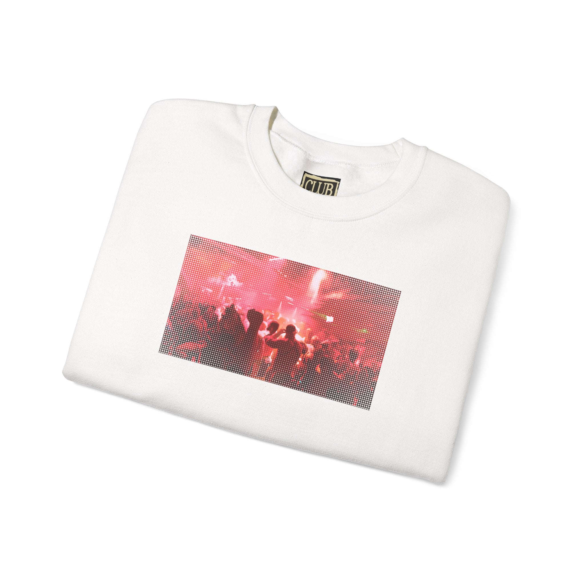 Vibrant Party Crewneck Sweatshirt Crewneck Sweatshirt – Queer Streetwear Cozy Essential