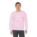 Graphic Sweatshirt Love Who You Want Dark Humor Marriage Equality Quote Crewneck Sweatshirt – Queer Streetwear Cozy Essential