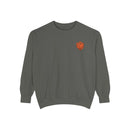Golden Beard Embroidered Sweatshirt – Cozy Unisex Fall Layer Crewneck Sweatshirt – Queer Streetwear Cozy Essential