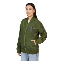Recycled Bomber Jacket (Embroidery) – Club Riot Queer Streetwear