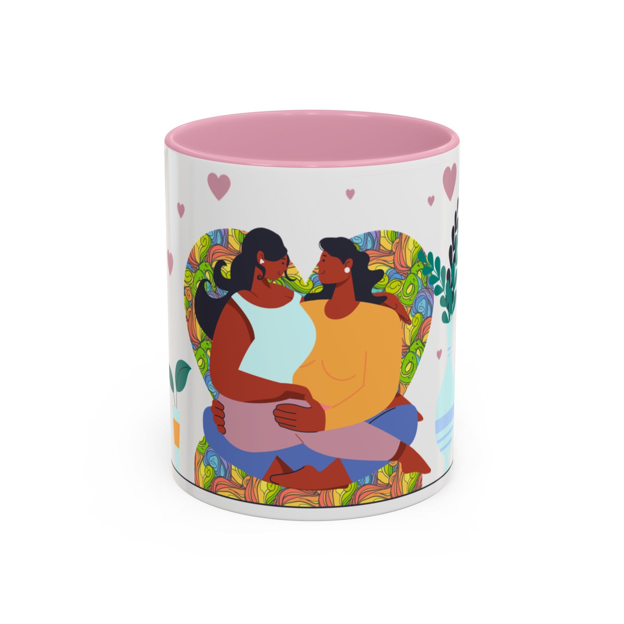 Copy of Vibrant Love Mug Glassware – Bold Queer Streetwear Drinkware