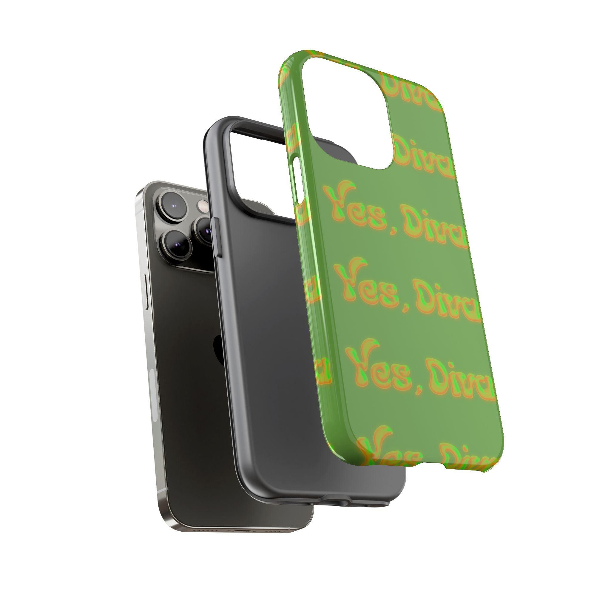 Bold 'Yes, Diva' Phone Case Phone Case – Bold Queer Streetwear Tech Accessory