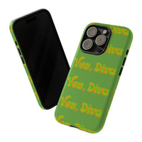 Bold 'Yes, Diva' Phone Case Phone Case – Bold Queer Streetwear Tech Accessory