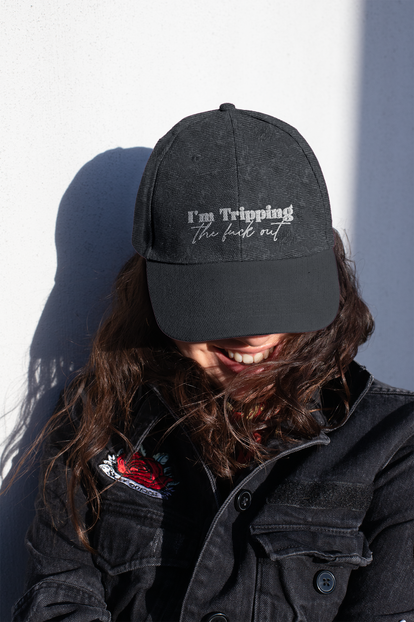 Embroidered Vintage Dad Hat Snapback Trucker Cap – Embroidered Queer Streetwear Hat