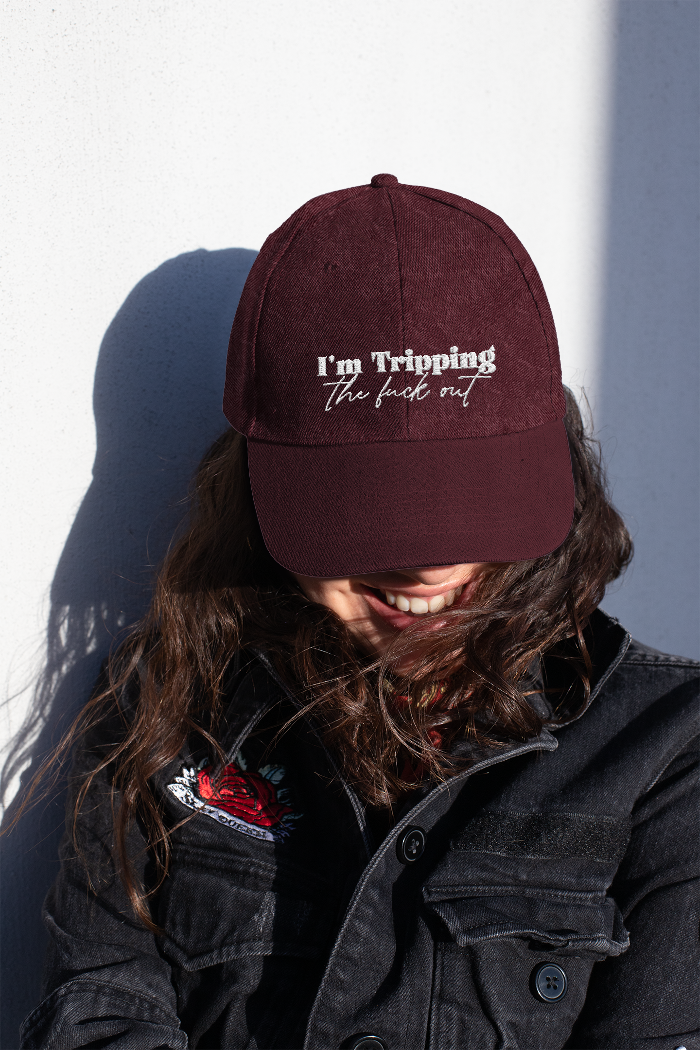 Embroidered Vintage Dad Hat Snapback Trucker Cap – Embroidered Queer Streetwear Hat