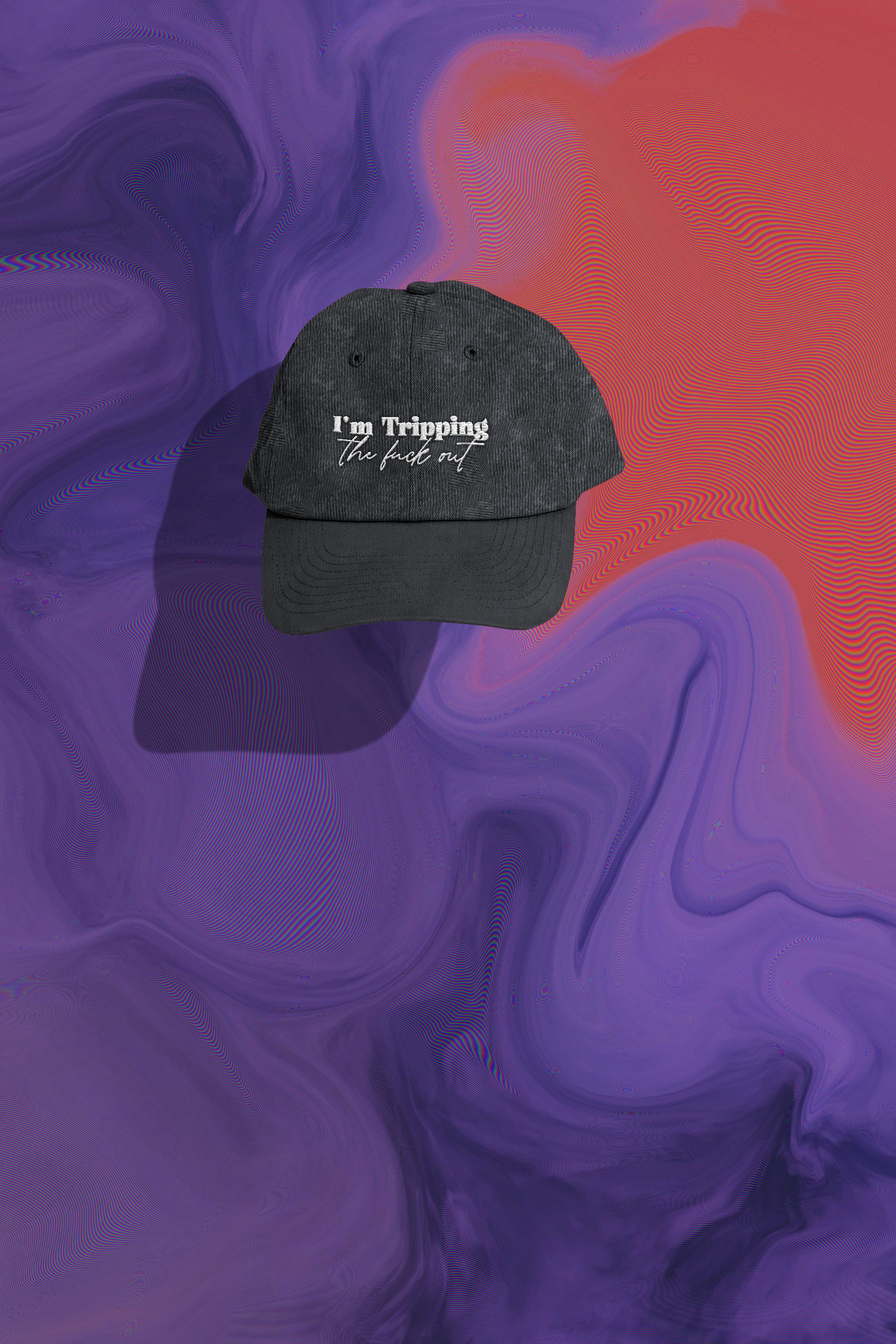 Embroidered Vintage Dad Hat Snapback Trucker Cap – Embroidered Queer Streetwear Hat