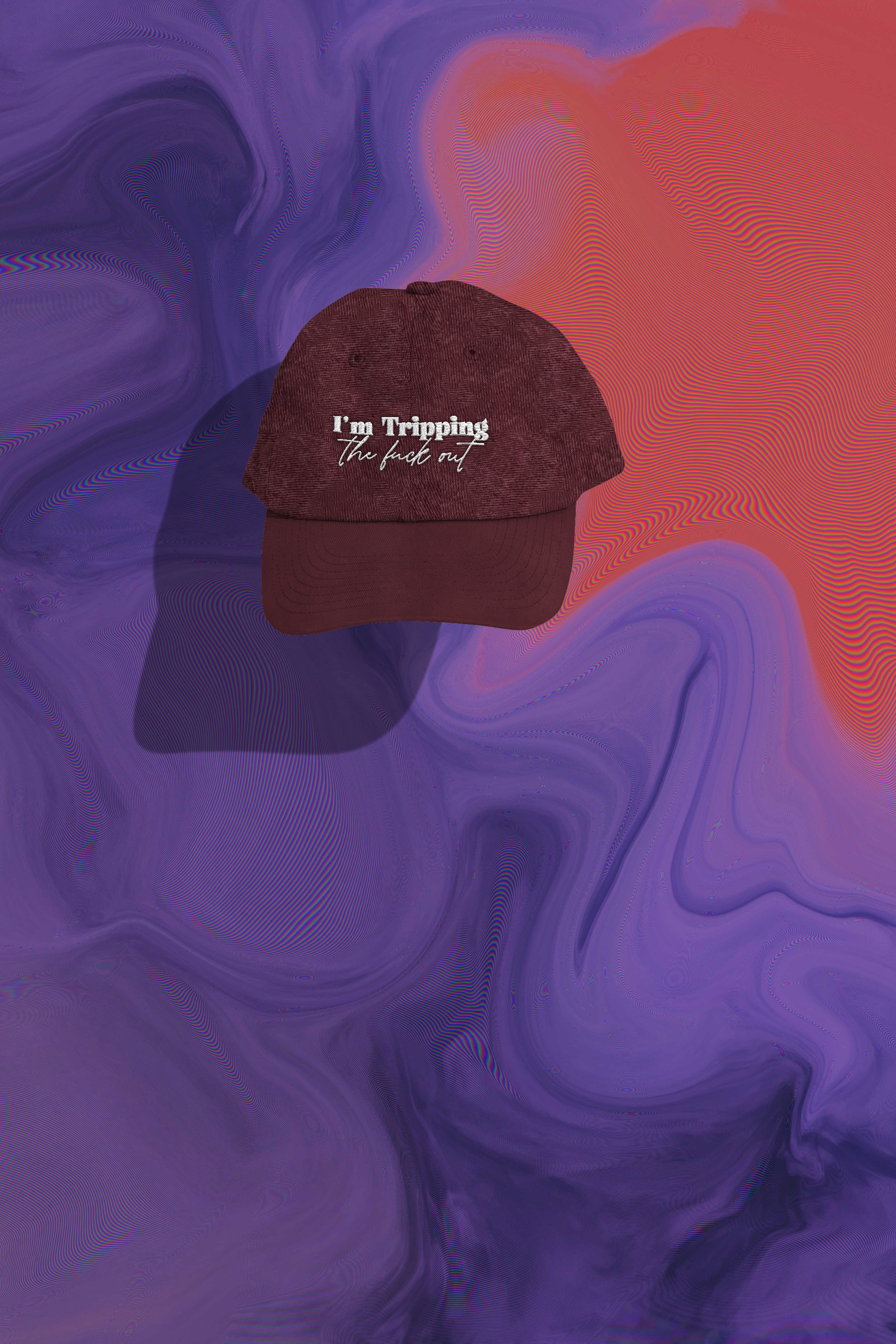 Embroidered Vintage Dad Hat Snapback Trucker Cap – Embroidered Queer Streetwear Hat
