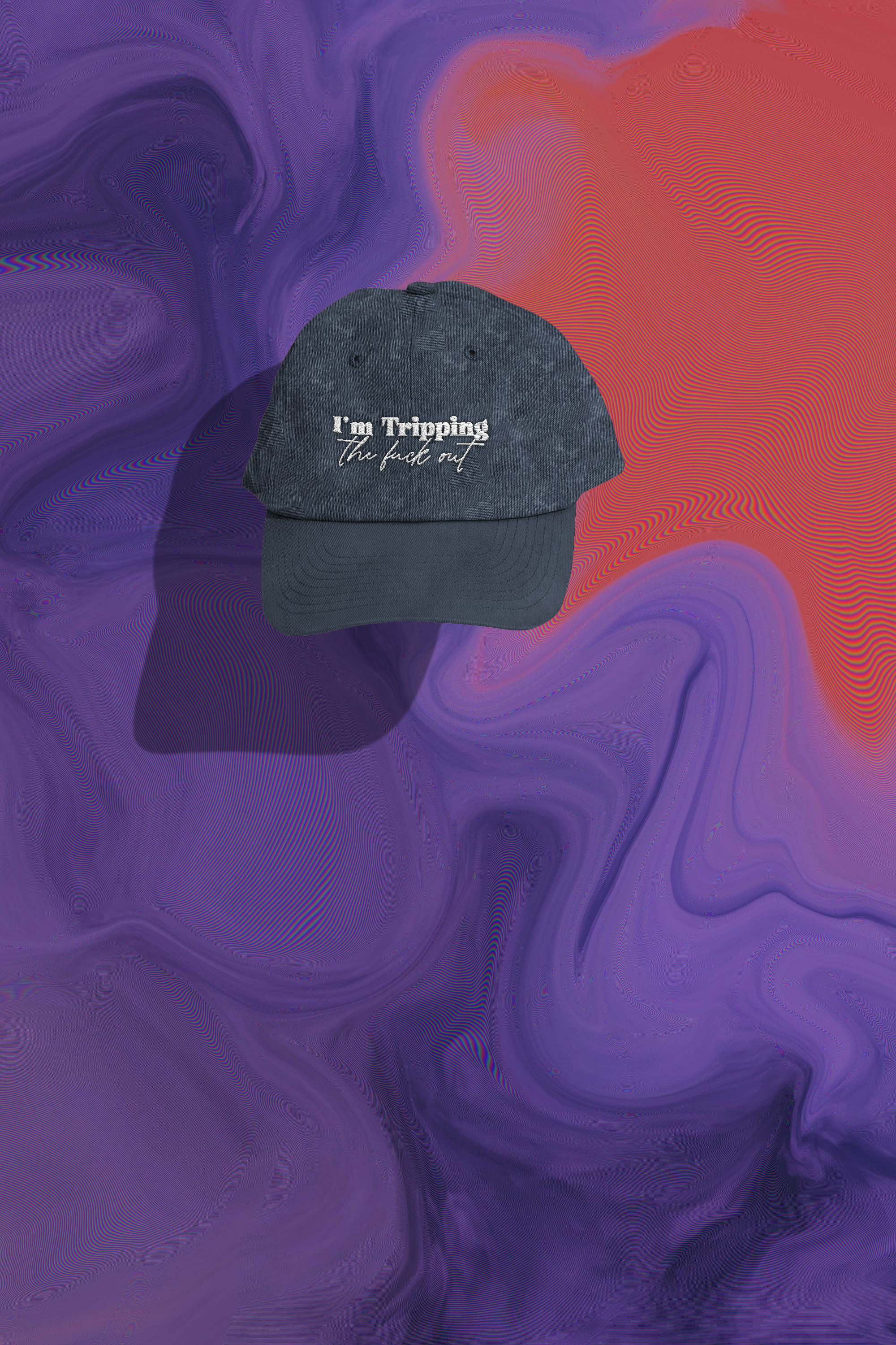 Embroidered Vintage Dad Hat Snapback Trucker Cap – Embroidered Queer Streetwear Hat