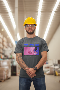 "Emotionally Unavailable Top" Unisex Tee Unisex T-Shirt – Bold Queer Streetwear Graphic Tee