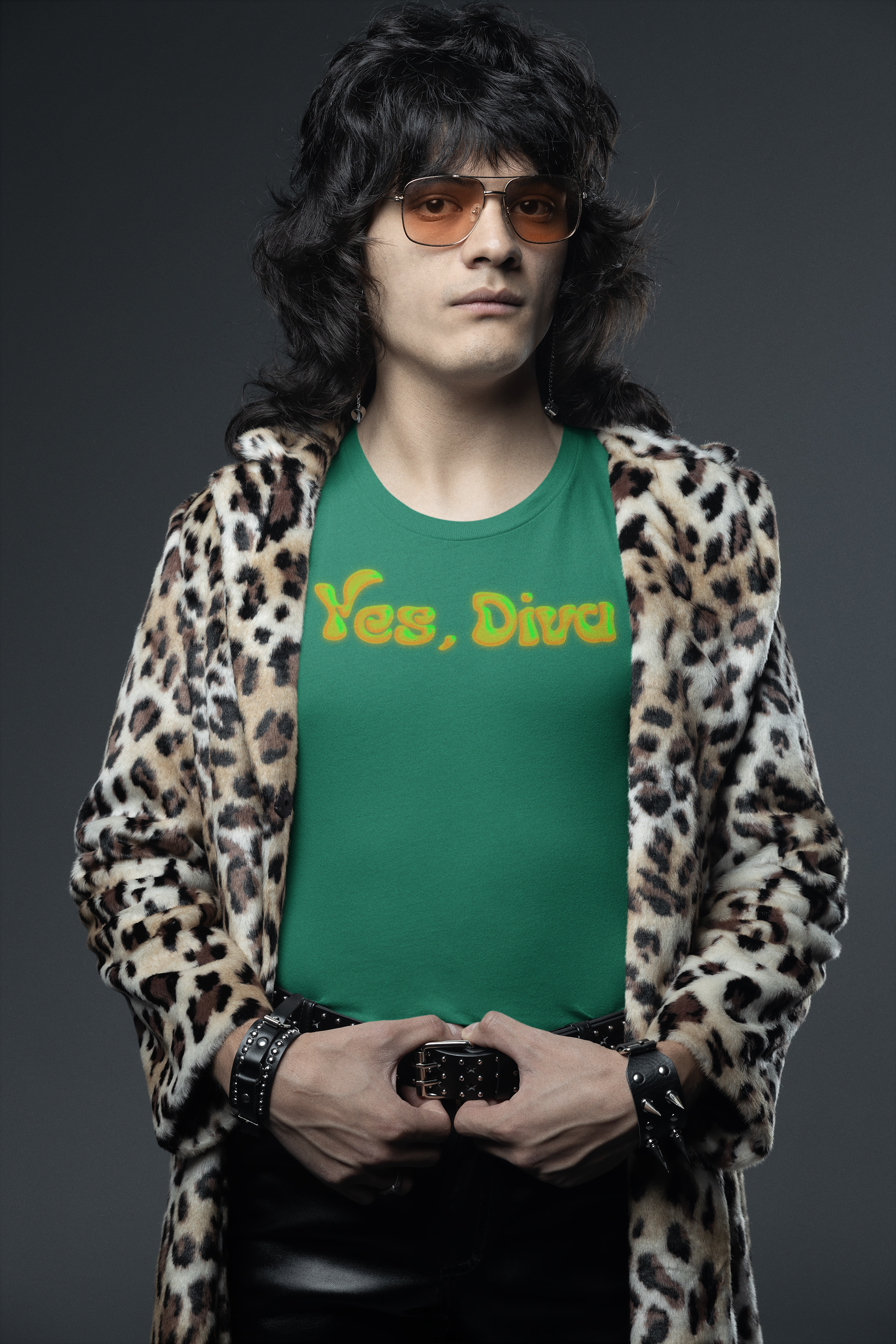 "Yes, Diva" Garment Unisex T-Shirt – Bold Queer Streetwear Graphic Tee