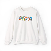 Copy of Sparkling Green Text Crewneck Sweatshirt | Casual Streetwear, Cozy Gift, Unisex Apparel, Everyday Fashion, Holiday Layering Crewneck Sweatshirt – Queer Streetwear Cozy Essential