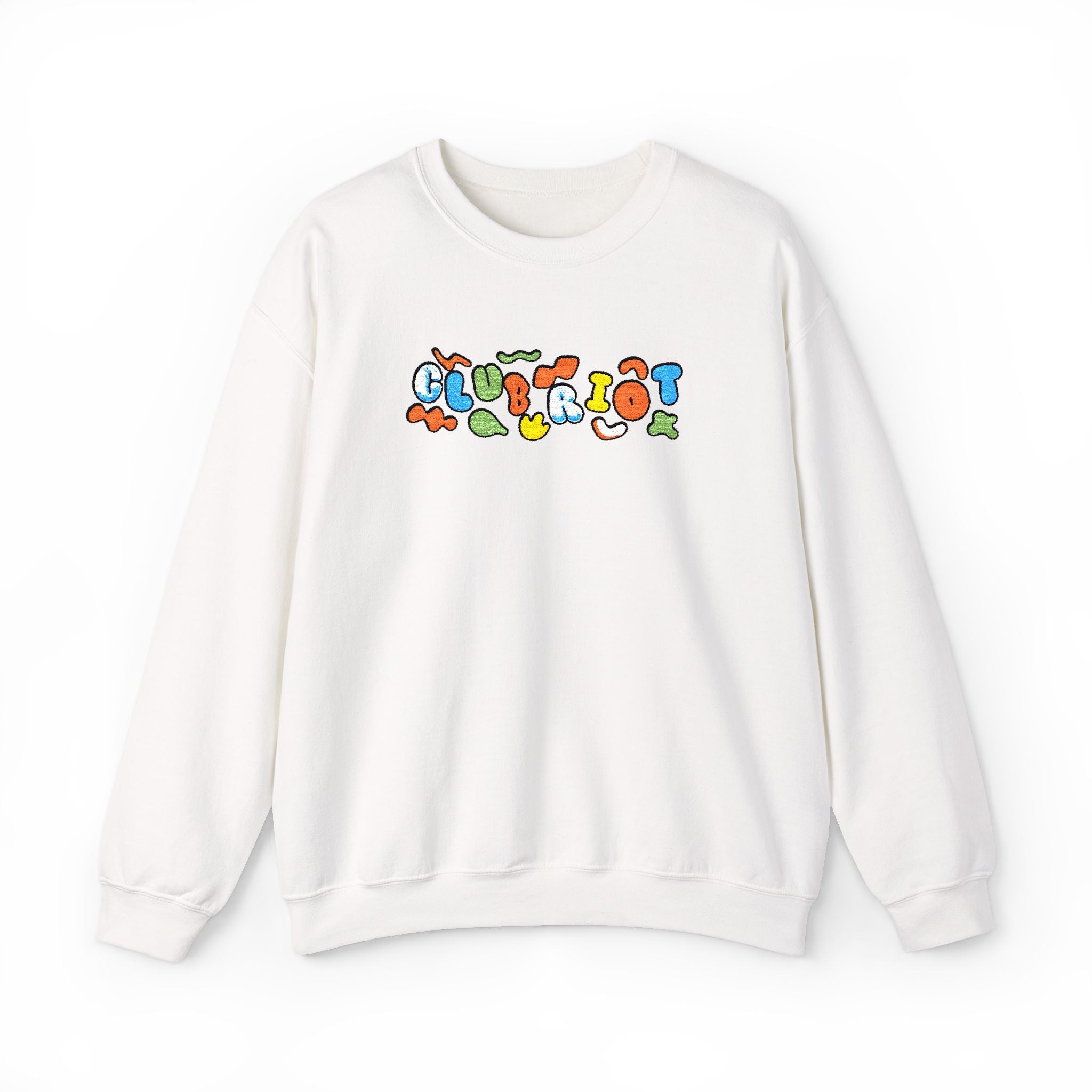 Copy of Sparkling Green Text Crewneck Sweatshirt | Casual Streetwear, Cozy Gift, Unisex Apparel, Everyday Fashion, Holiday Layering Crewneck Sweatshirt – Queer Streetwear Cozy Essential