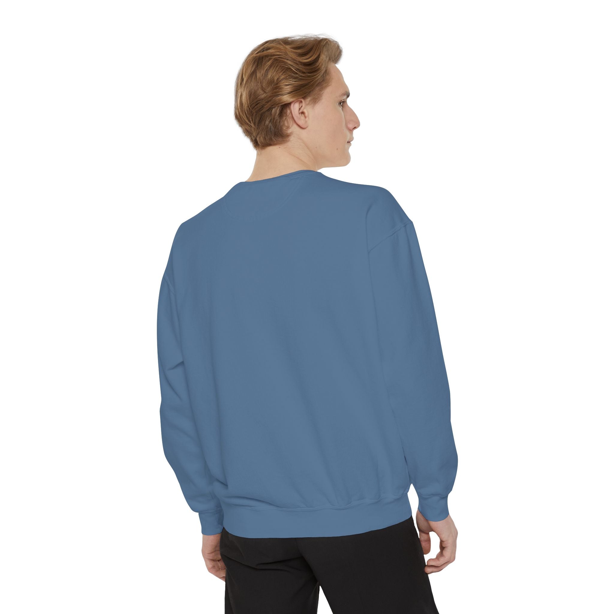 Cozy Unisex Garment Crewneck Sweatshirt – Queer Streetwear Cozy Essential
