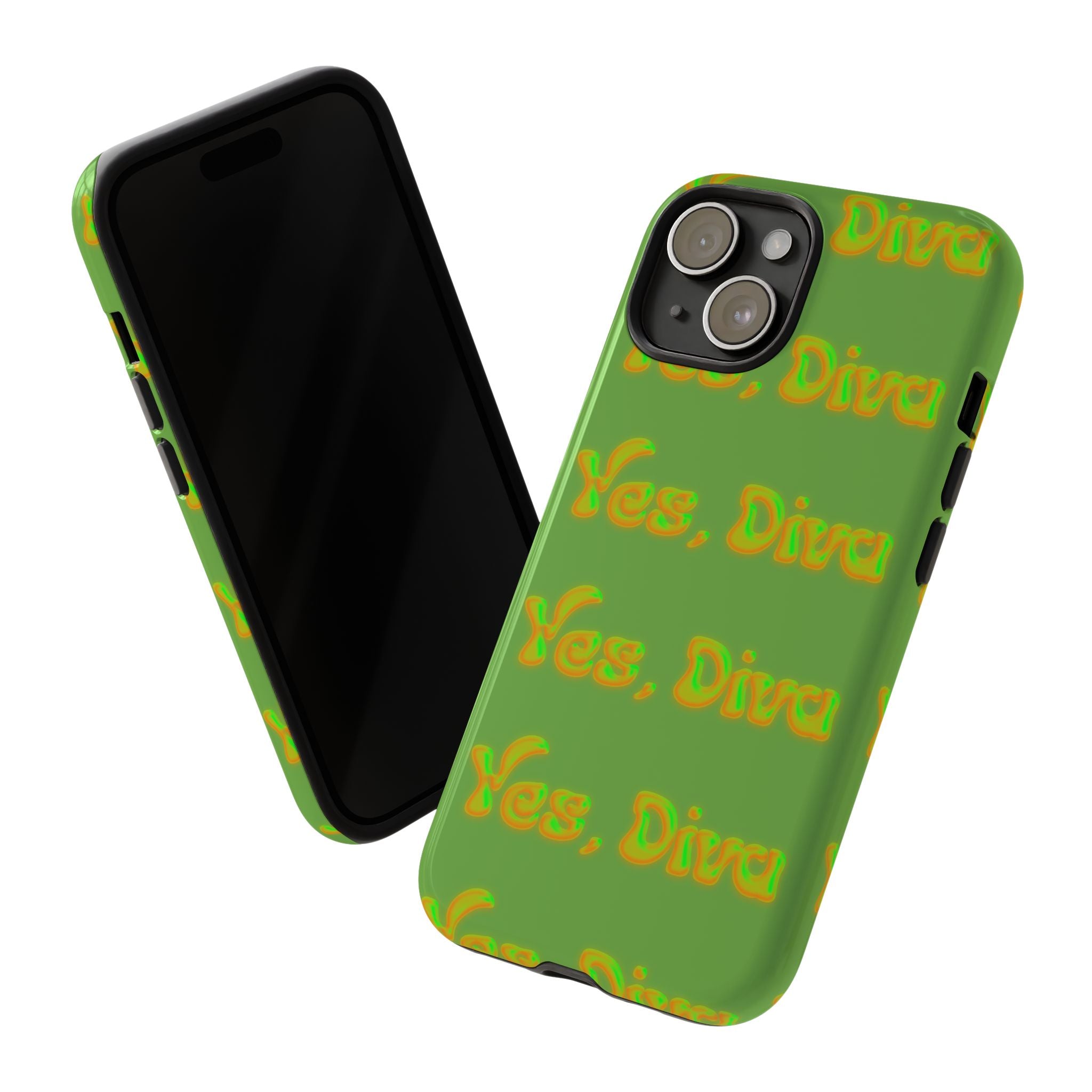 Bold 'Yes, Diva' Phone Case Phone Case – Bold Queer Streetwear Tech Accessory