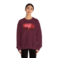 Vibrant Party Crewneck Sweatshirt Crewneck Sweatshirt – Queer Streetwear Cozy Essential