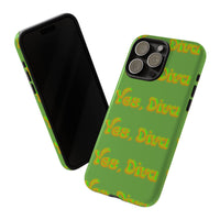 Bold 'Yes, Diva' Phone Case Phone Case – Bold Queer Streetwear Tech Accessory