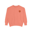 Golden Beard Embroidered Sweatshirt – Cozy Unisex Fall Layer Crewneck Sweatshirt – Queer Streetwear Cozy Essential