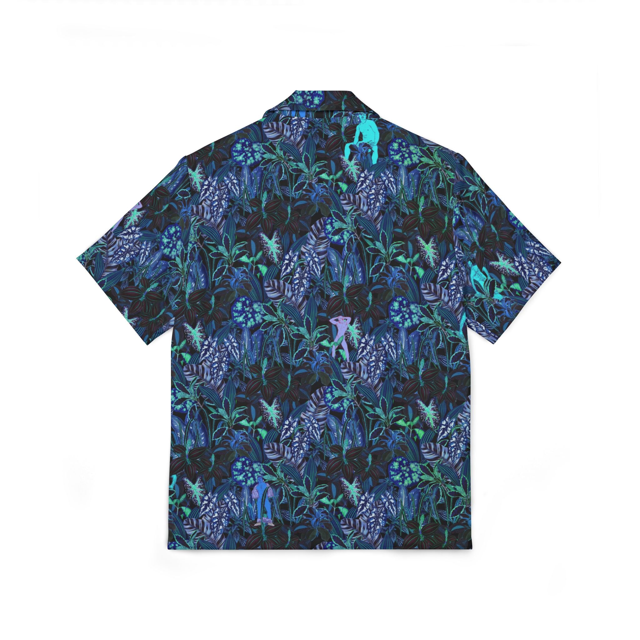 Tropical Men's Hawaiian Camp Shirt - Perfect for Summer Vibes and Beach Getaways – Club Riot Queer Streetwear