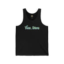Yes, Diva Unisex Jersey Tank – Stylish and Comfortable Summer Wear – Club Riot Queer Streetwear