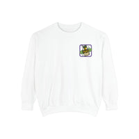 Banana Milk Embroidered Crewneck — Soft, Sweet, and Slightly Unhinged – Club Riot Queer Streetwear