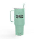 40oz Insulated Tumbler with Lid - Funny Beverage Goblin Design, Perfect for Gifts & Celebrations – Club Riot Queer Streetwear