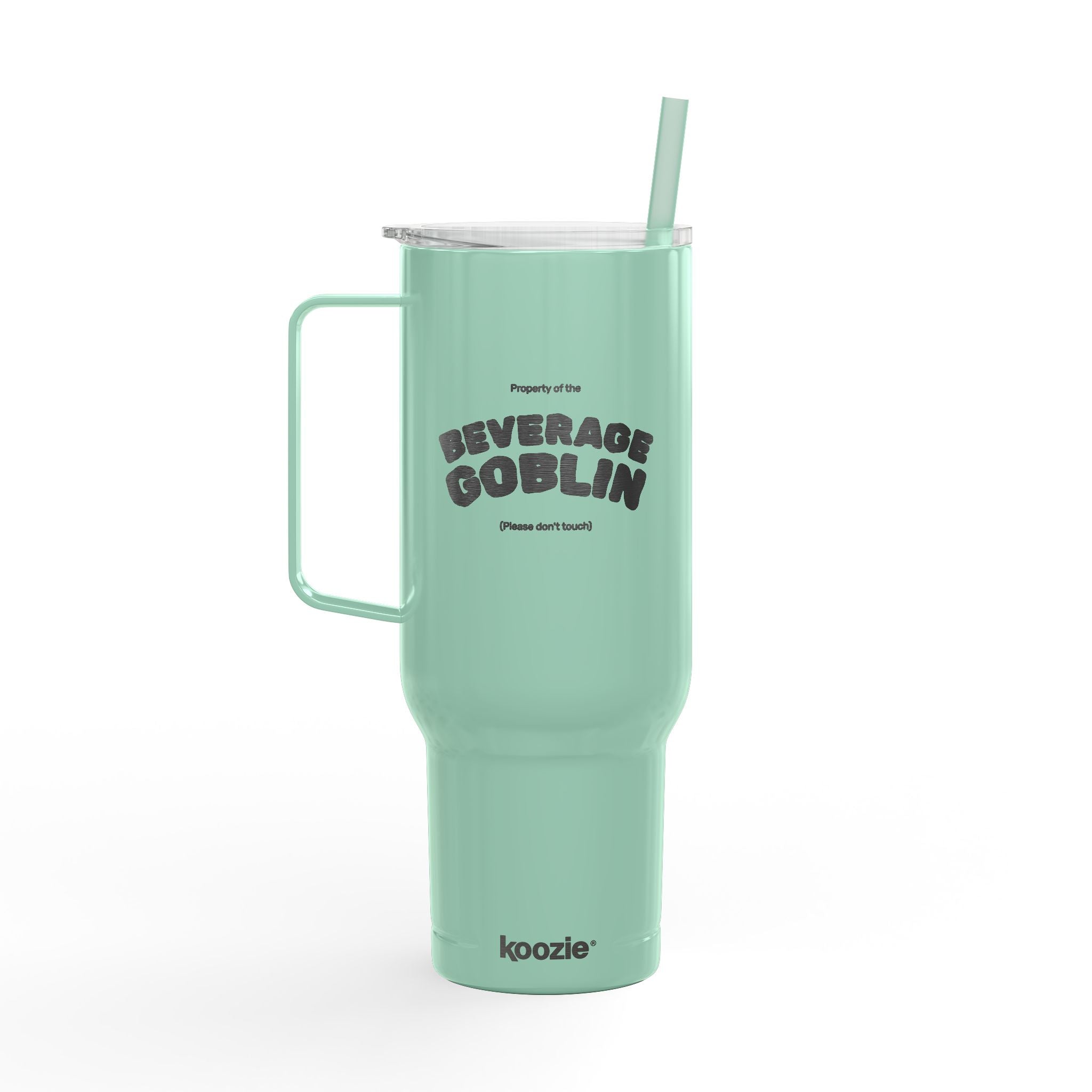 40oz Insulated Tumbler with Lid - Funny Beverage Goblin Design, Perfect for Gifts & Celebrations – Club Riot Queer Streetwear