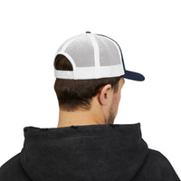 "Flaming Homosexual" Pride Embroidered Trucker Cap Snapback Trucker Cap – Embroidered Queer Streetwear Hat