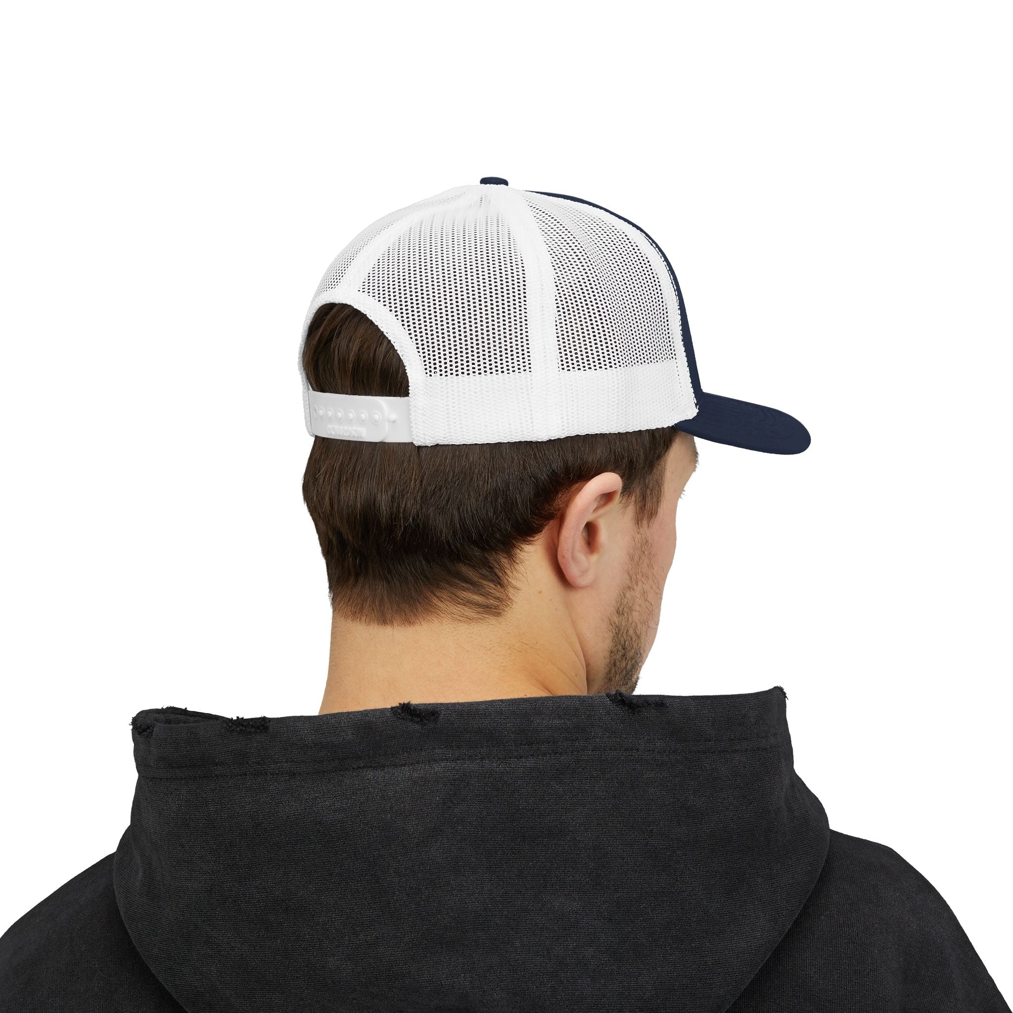 "Flaming Homosexual" Pride Embroidered Trucker Cap Snapback Trucker Cap – Embroidered Queer Streetwear Hat