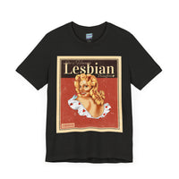 "She's having Lesbian Thoughts" Retro Pride Unisex Tee Unisex T-Shirt – Bold Queer Streetwear Graphic Tee