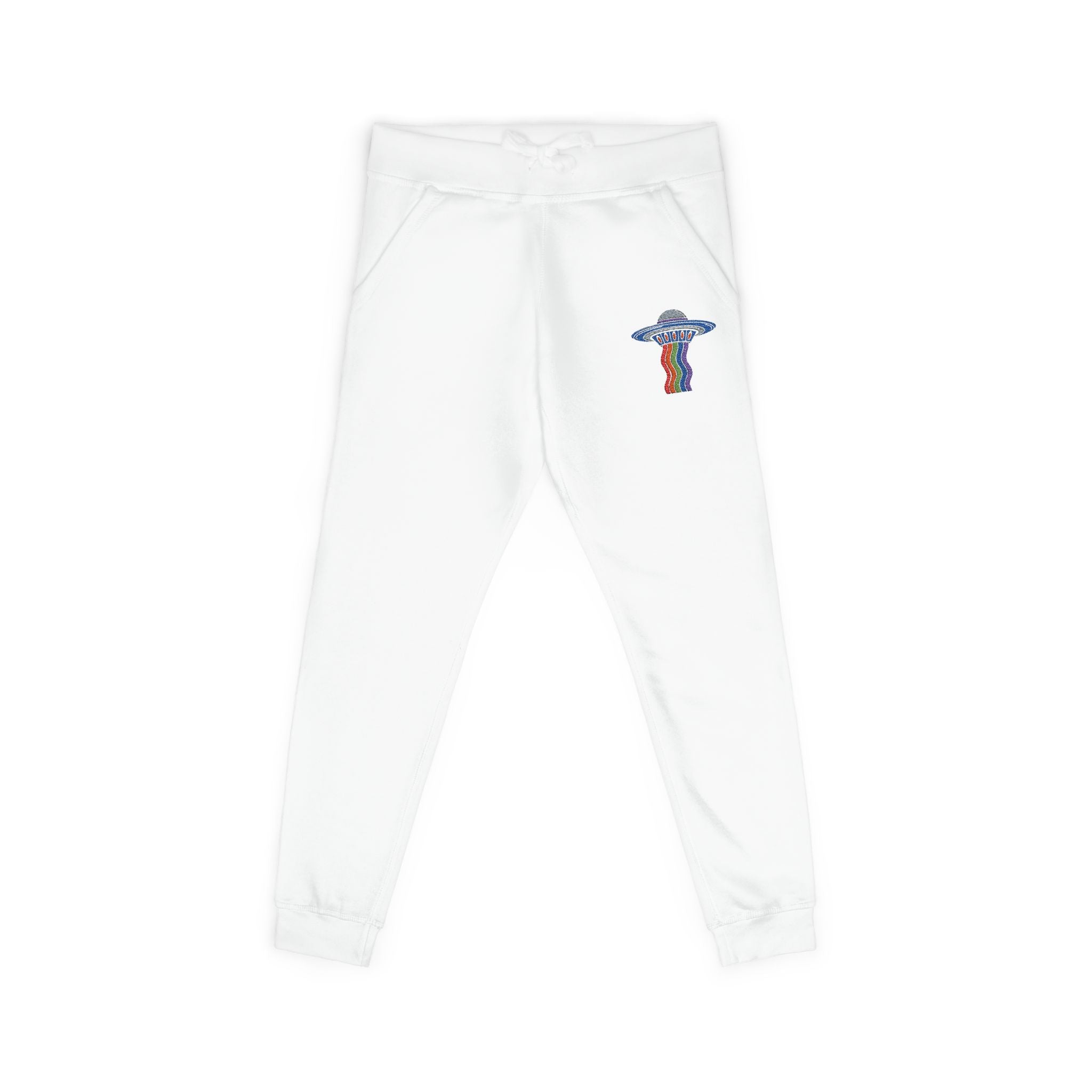 Unisex Fleece Sweatpants (Embroidery) – Club Riot Queer Streetwear
