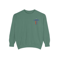 Unisex Garment-Dyed Sweatshirt, Casual Comfort, Cozy Vibes, Everyday Wear, Gift for Him/Her, Perfect for Relaxing
