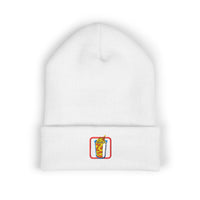 Classic Cuffed Beanie (Embroidery) with Club Riot queer streetwear design