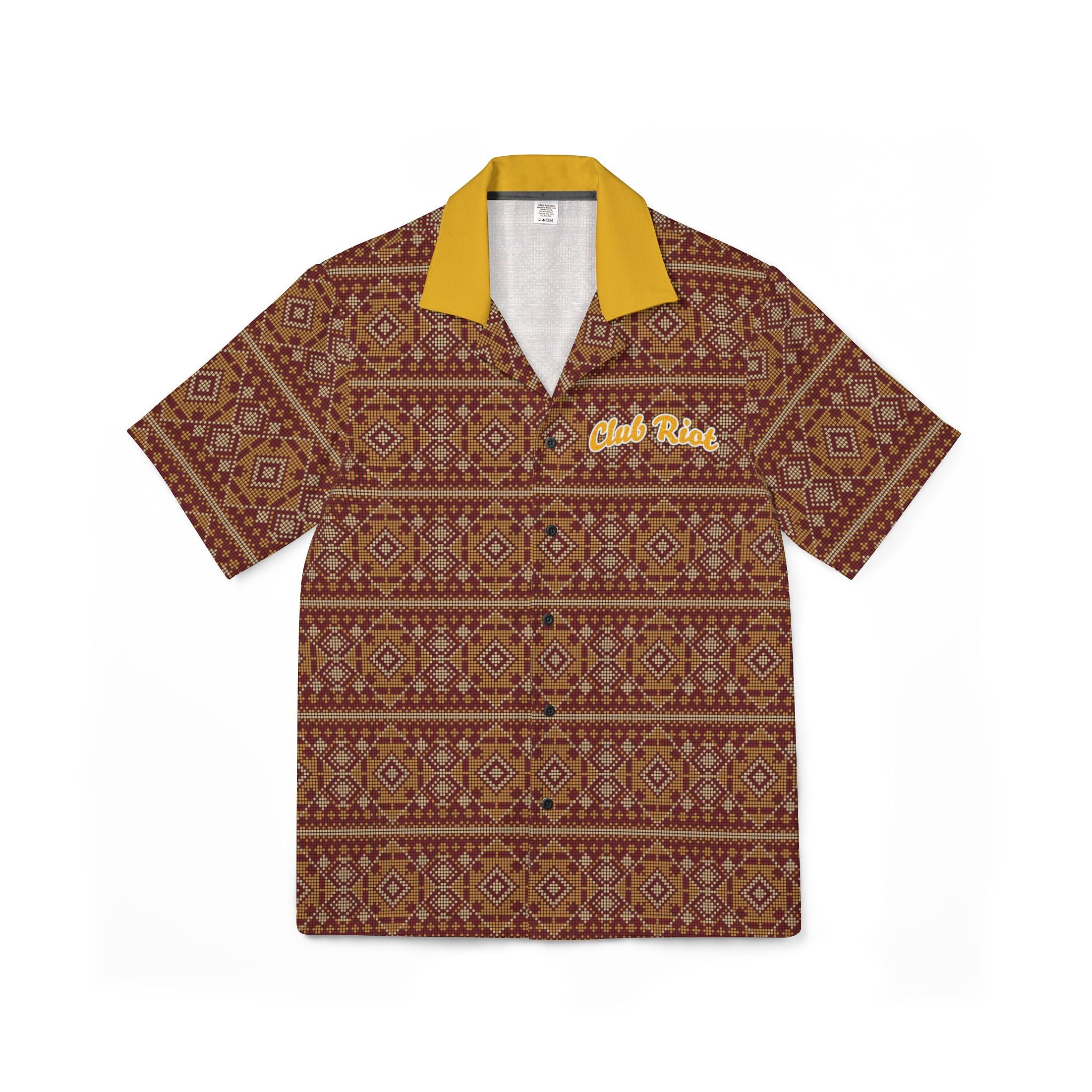 Men's Hawaiian Camp Shirt (AOP) – Club Riot Queer Streetwear