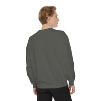 Golden Beard Embroidered Sweatshirt – Cozy Unisex Fall Layer Crewneck Sweatshirt – Queer Streetwear Cozy Essential