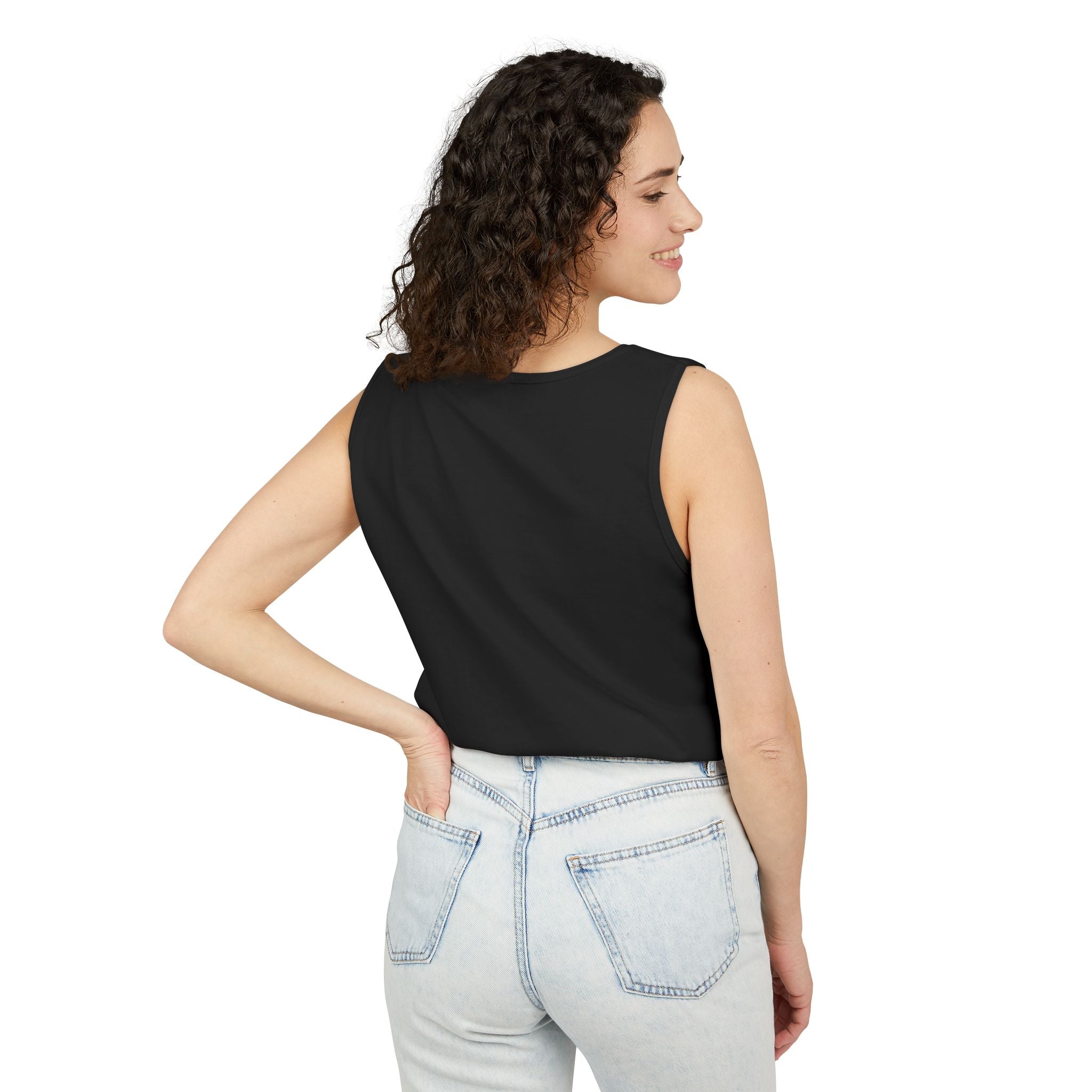 Vibrant Graphic Tank Top with 'Get Used To It' Design, Summer Wear, Gift for Friends, Casual Outfit, Beach Day Essential – Club Riot Queer Streetwear