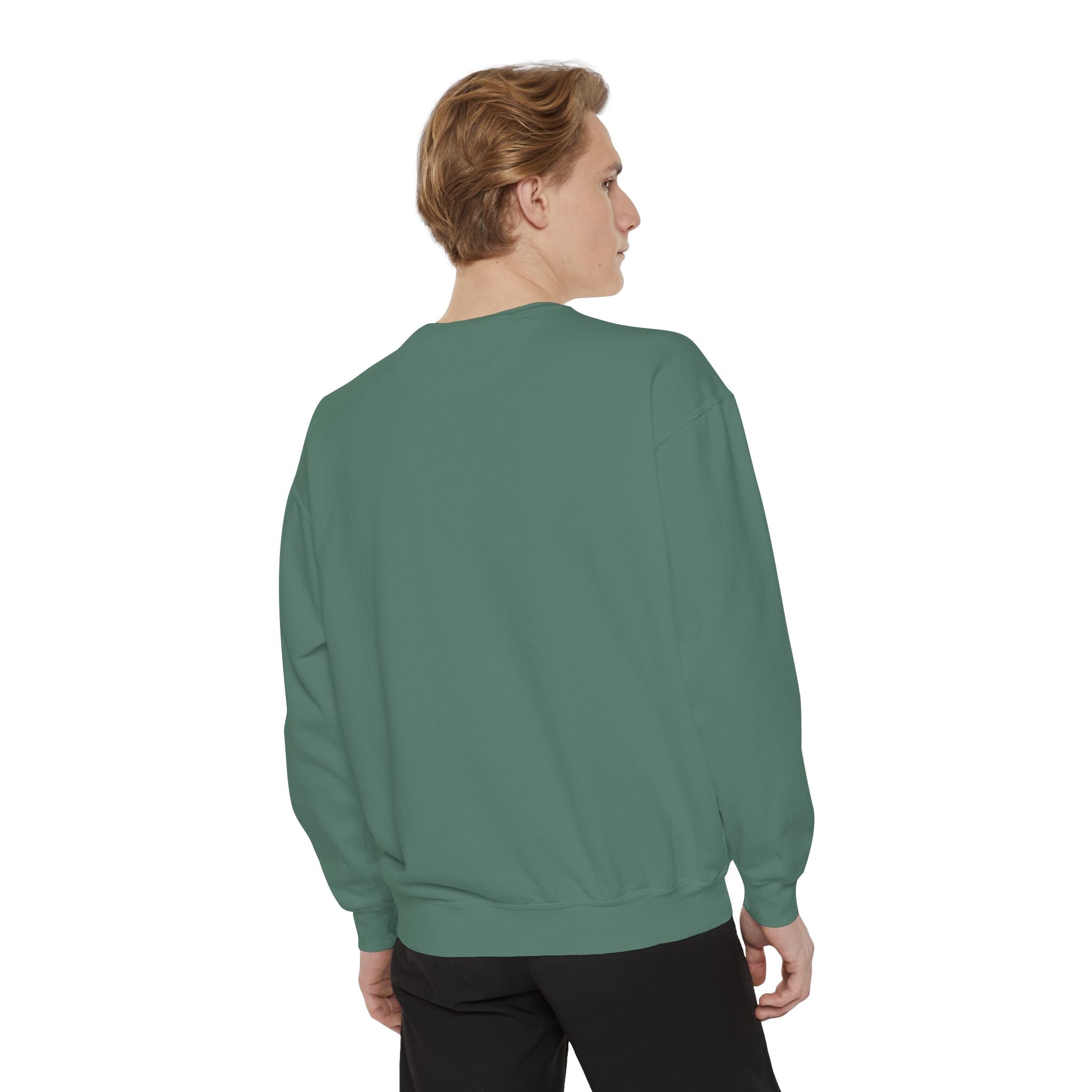 Banana Milk Embroidered Crewneck — Soft, Sweet, and Slightly Unhinged – Club Riot Queer Streetwear