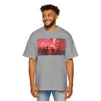 Men's Heavy Oversized Tee, Trendy Streetwear Shirt, Cool Graphic Top, Casual Men’s Apparel, Lightweight Summer Tee, Perfect for Concerts Unisex T-Shirt – Bold Queer Streetwear Graphic Tee