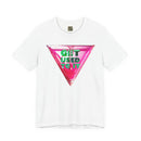 Get Used To It Graphic Tee – Trendy Unisex Shirt, Casualwear, Statement Top, Gift for Friends, Everyday Fashion Unisex T-Shirt – Bold Queer Streetwear Graphic Tee