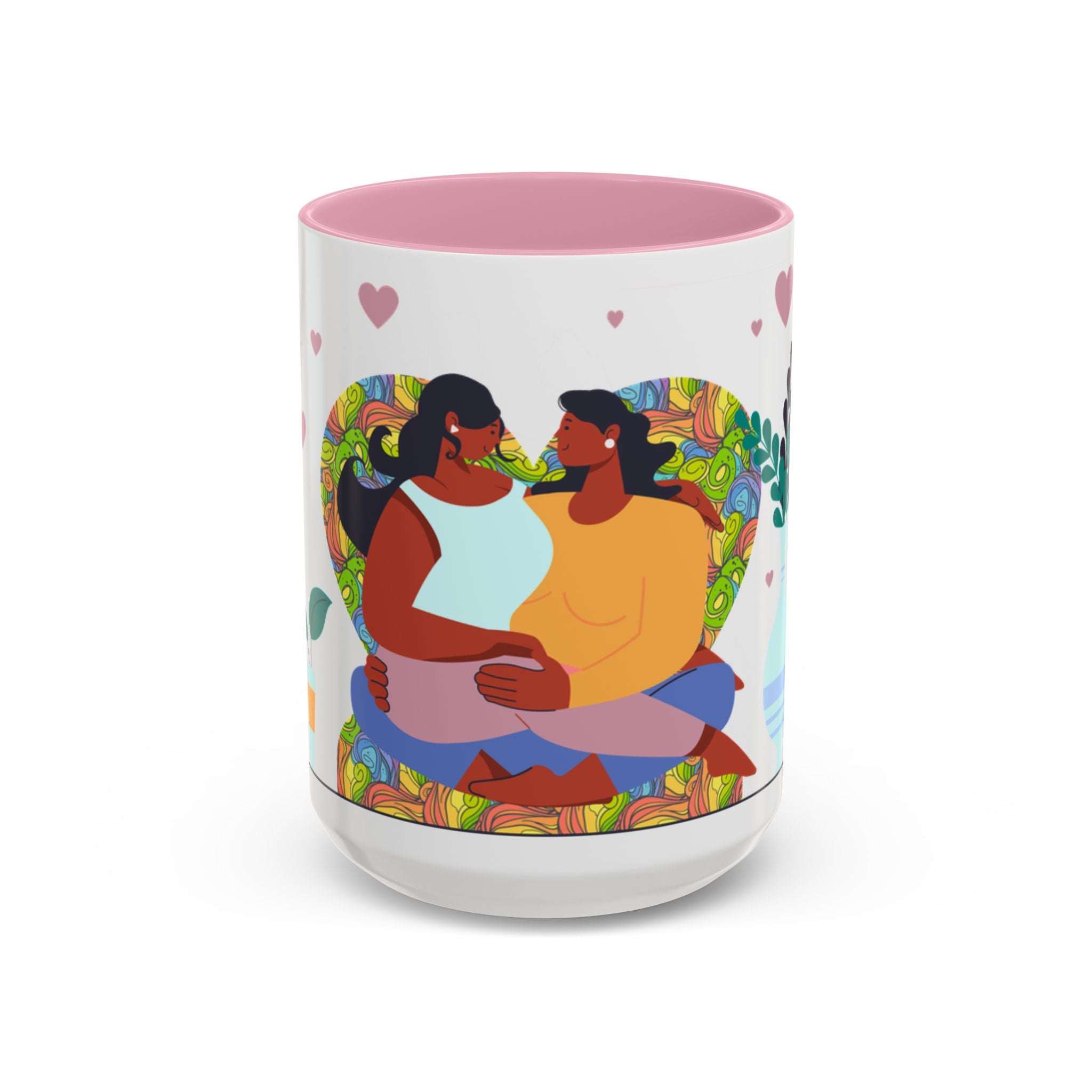 Copy of Vibrant Love Mug Glassware – Bold Queer Streetwear Drinkware